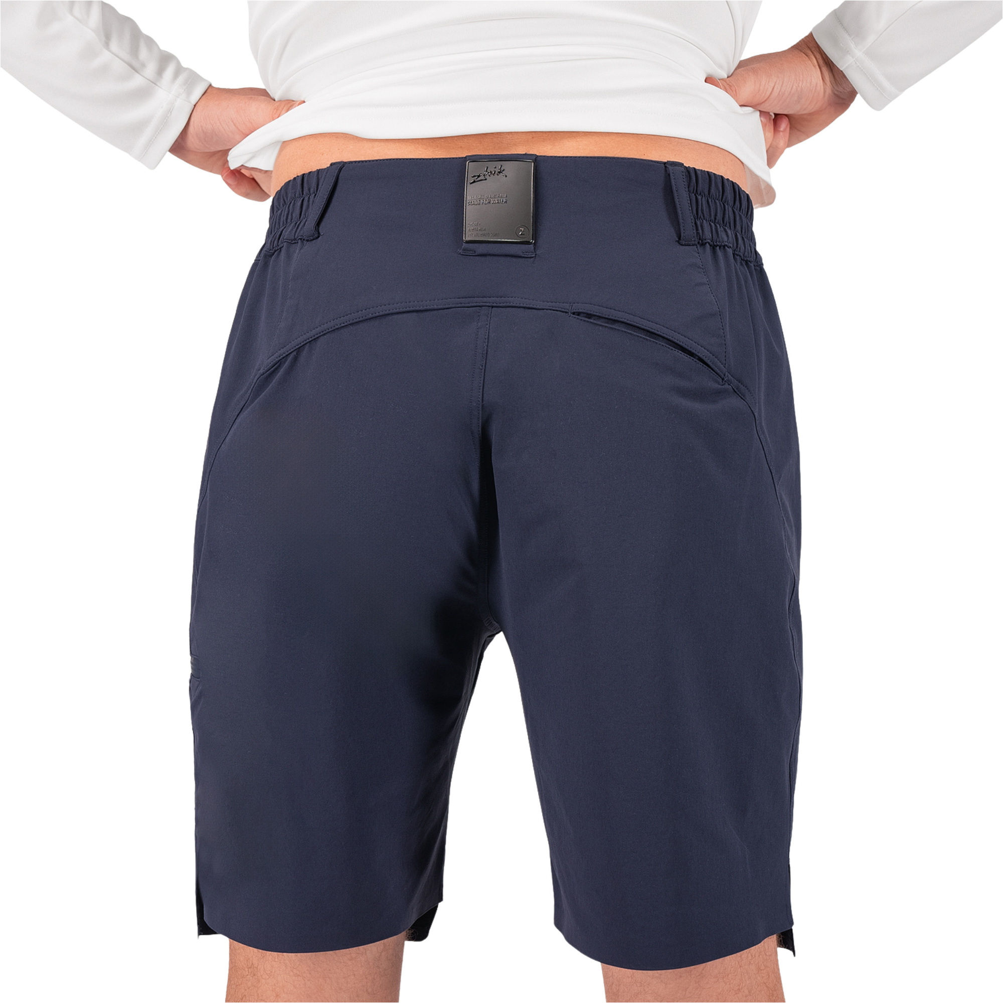 Zhik Mens Stretch Fast Dry Deck Shorts SRT-0275-M-NVY - Navy Blue